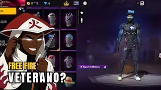MOSTREI MEUS ITENS RAROS NO FREE FIRE!