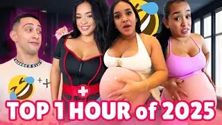 1HOUR of 2025, Isaac Cervantes, Andrea Lopez, Hot and Funny, YouTube Shorts Compilation