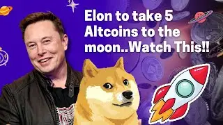 Elon Musk Takes Altcoins to the Moon!!