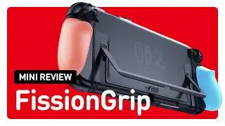 Best Budget Grip for Switch 2? | Savage Raven FissionGrip Hands-On Mini Review for Nintendo Switch 2
