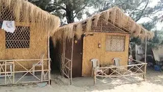 Arambol Goa beach side huts - eco friendly