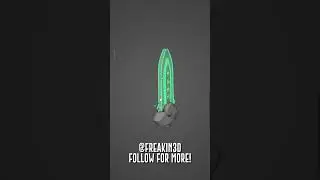 Dagger 3d props - modeling Pt 04