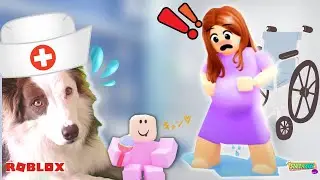 ¡¡AYUDO a una MAMÁ a tener a su BEBÉ! Hospital de Roblox