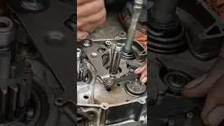Tvs Star Sport Gear Shaft Fitting #gear #gearshaft #automobile