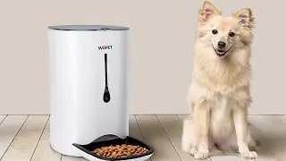 WOPET Automatic Cat Feeder with Camera,7L App Control Smart Feeder Cat Dog Food Dispenser