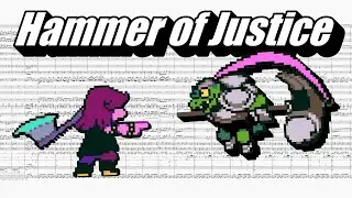 Hammer of Justice &ndash; DELTARUNE | HQ Sheet Music