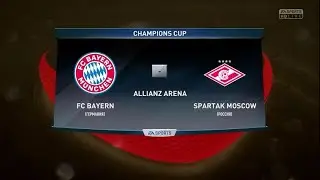 Полуфинал Лиги Чемпионов Бавария - Спартак первый матч УЕФА 2021 2022 FIFA 18 PS5