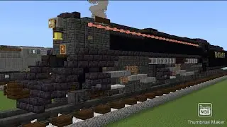 Minecraft Pennsylvania Railroad Q2 Steam Locomotive Tutorial
