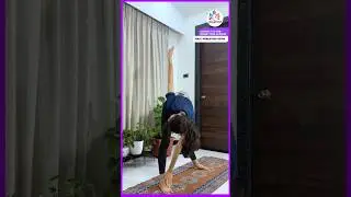 Trikonasan से पाए कमर दर्द और मोटापे से छुटकारा! | Triangle Pose Yoga Benefits 💪🧘&zwj;♂️ #shorts#yoga