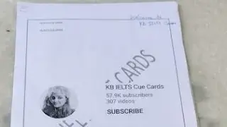 May To August Cue Cards