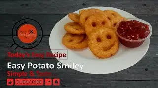 Easy Potato Smiley at Home   #potatosmileyrecipe #potatorecipe #easyhomecookingrecipes