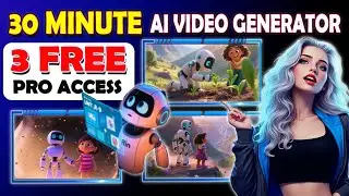 This FREE AI GENERATOR Creates 30 Minute Videos With One Prompt ( 3 PRO ACCESS)