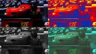 Lightning McQueen 80s Drive | VHS Style Long Video