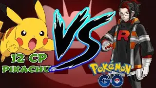 12 CP Pikachu VS Team Rocket Arlo #pokemongo