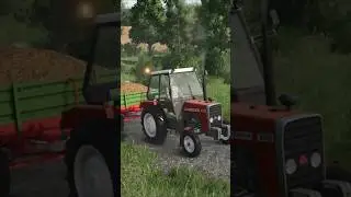 Transport w Farming Simulator 25 #farming #fs25 #ursus #obornik #masseyferguson