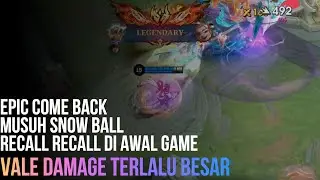 MASIH BINGUNG COUNTER AURORA DI MID LINE ‼️ PICK SAJA VALE DI JAMIN KEWALAHAN ‼️#mobilelegends #mlbb