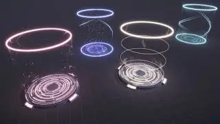 Unity Sci-Fi Teleport VFX Showcase