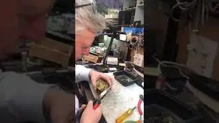 French clock movement