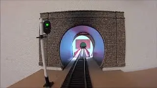 上り線貨物ホーム・壁面線車載カメラ