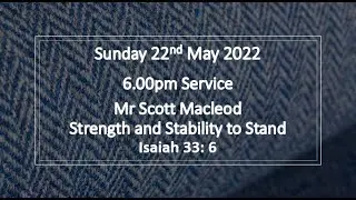 Isaiah 33: 6 &lsquo;Strength and Stability to Stand&rsquo;
