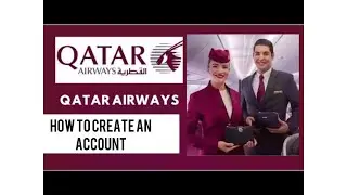 How to sign up an account for Qatar airways careers