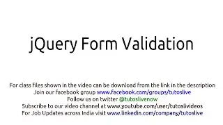 jQuery Validation Plugin