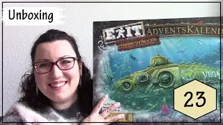 UNBOXING Exit Adventskalender von Ravensburger || Das gesunkene U-Boot || Tag 23