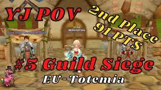 Flyff Universe - Guild Siege YJ POV Guild War Totemia 16.07.22 - Best MMO 2022
