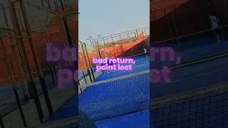 If you leave me an easy ball, I'll hit it out of the court #padel #padelhighlights #pov
