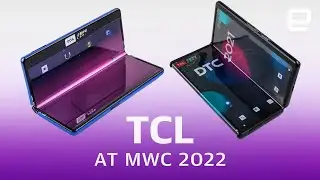 Концептуальные складные и рулонные устройства TCL на MWC 2022