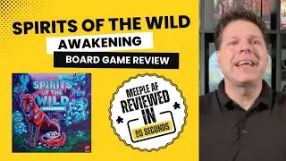 Spirits of the Wild: Awakening Review &mdash; Mattel&rsquo;s 2-Player Masterpiece Just Got Meaner 🐺🔥#meepleaf 