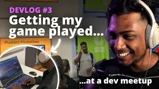 Testing My Game at a Game Dev Meetup (Here's What Happened)