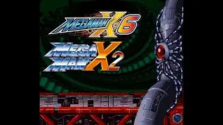 Mega Man X6 Infinity Mijinion Stage - Weapon Center - MMX2 SNES Remix