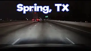 Tesla FSD Road Trip : Conroe TX to Spring TX