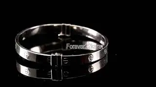 Attractive Spotty White Solid Gold Designer Bracelet For Ladies by Forever22karat #  b1112
