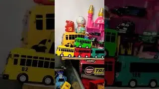 adorable bus tayo little story 🚌🧟&zwj;♂️#shorts #car #toys #automobile #satisfying