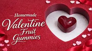 Healthy Gummies for Valentine’s Day | No Store-Bought Gummies