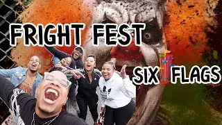 Six Flags Fright Fest | A Baddie Vlog | BaddieTwinz