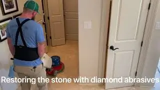 Memphis Travertine Restoration & Polishing!