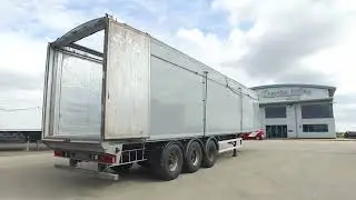 2014 Knapen Walking Floor Trailer for Sale With Side Opening Doors