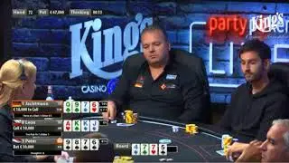97k Pot!!! 100/200 PLO Jachtmann vs.  Leon, Kaiser and Peter