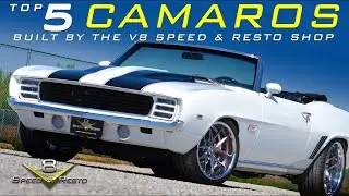 💥 Top Camaros Built at V8 Speed and Resto Shop 🏆
