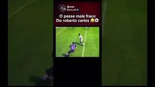 Se o Roberto carlos manda essa pra mim eu s&oacute; saio da reta 😂⚽️