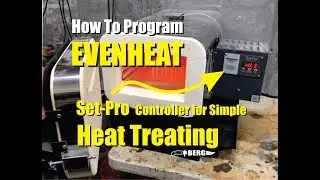 How to use Evenheat Oven Set Pro controller for Simple single segment knife heat treating