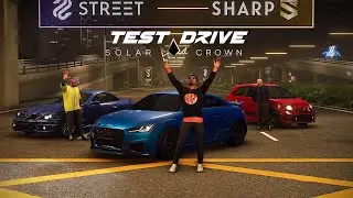 Sharp vs Street Races - Test Drive Unlimited Solar Crown Gameplay (Demo)