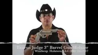 Taurus Judge 3 Inch Barrel Gun Holster