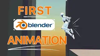 First Complete Animation in Blender! // Learning Blender 