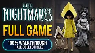 Little Nightmares FULL GAME  Walkthrough - All Statue and Gnome locations | No Commentary