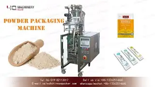 320 model Powder Packing Machine With Double Servo|YQ machinery powder sachet machine manufactureres