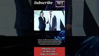 Pakistan, UAE ink MoUs for mega investments #news #viral #shortsfeed
